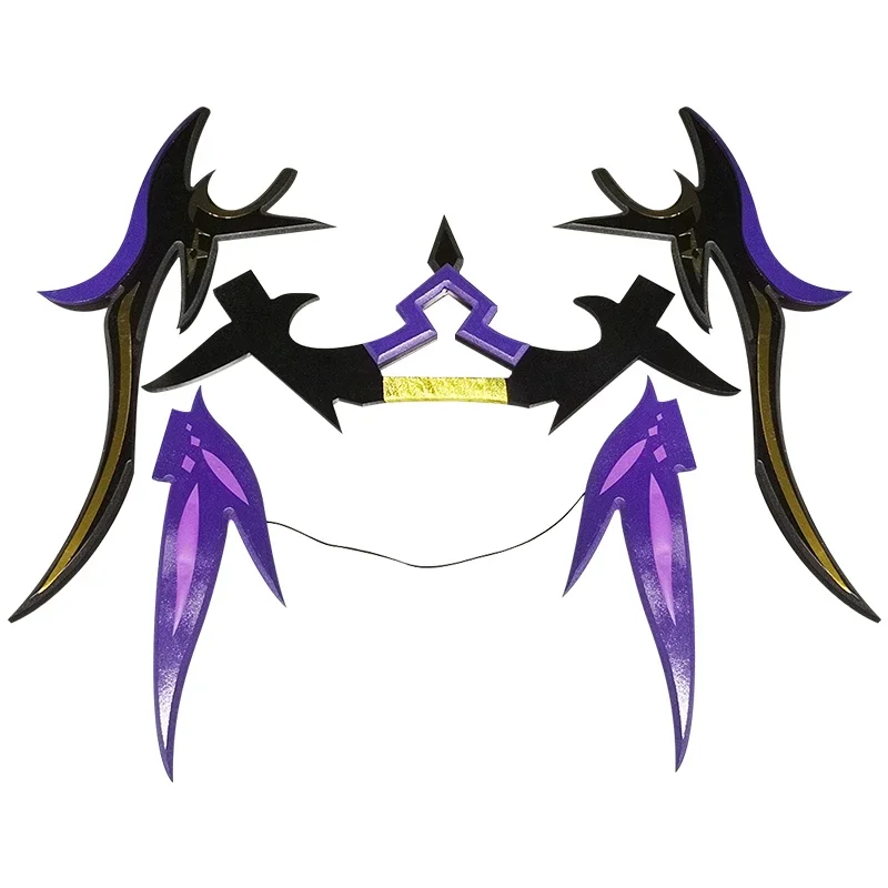 Игра Genshin Impact Fischl Лук Mitternachts Waltz (Nachtblind) Оружие Хэллоуин Карнавал Реплика Реквизит