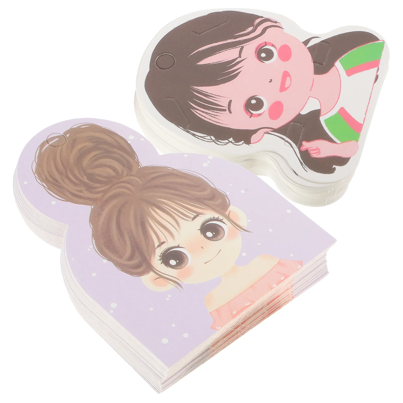 

100Pcs Hair Bow Holder Cards Hairpin Display Card Barrettes Display Cards Hair Clip Holding Cards