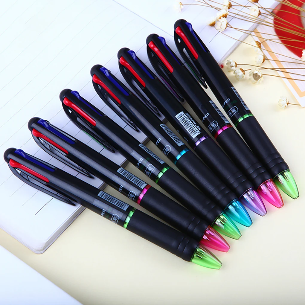 

12Pcs Neutral Pens Press Ballpoint Pen School Supplies Writing Tool