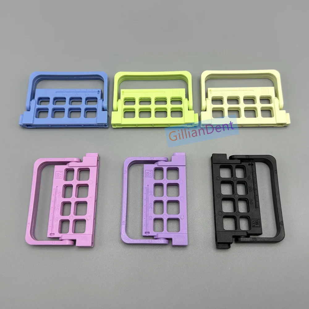 Пластиковый держатель стоматологических эндодонтических файлов с 8 отверстиями