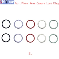 5set sback camera outer frame cover for iphone 11 12 rear camera lens ring replacement repair parts