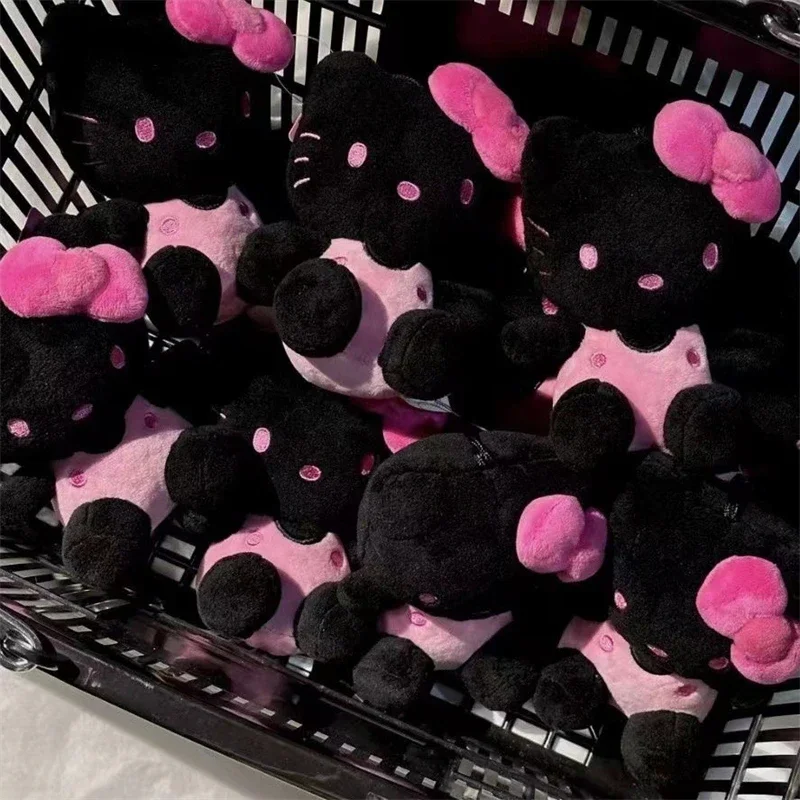 Женская плюшевая кукла милая мультяшная черная котенок уникальная модная