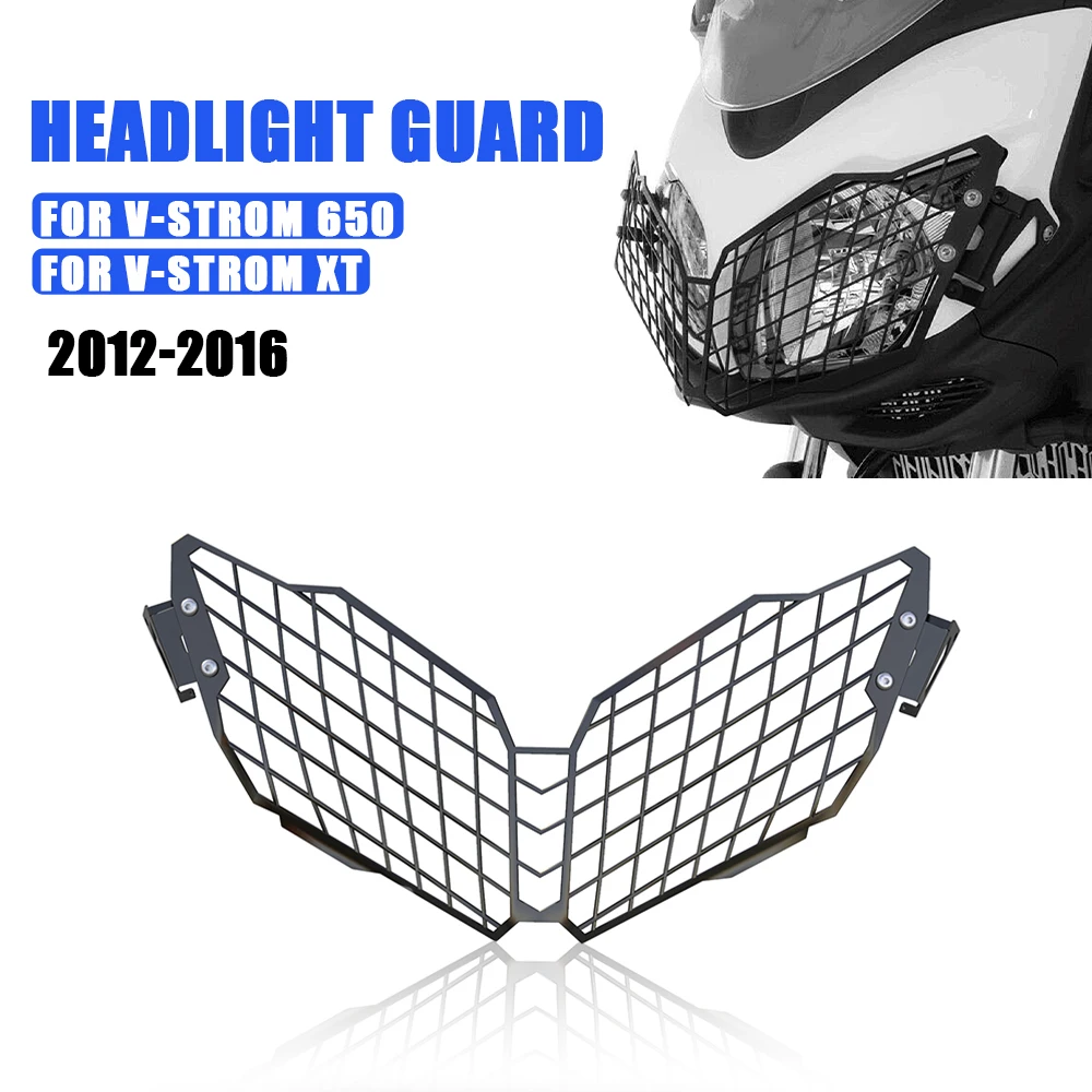

Для SUZUKI V-STROM DL650XT vдополнительный 650XT 2012-2016 2015 Защитная крышка для мотоциклетной фары, Защитная крышка для передней фары