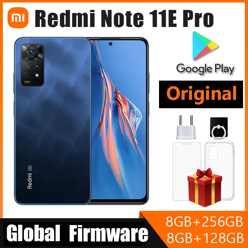 Global Rom Xiaomi Redmi Note 11E Pro Smartphone 6.67; Screen 2400x1080 FHD Snapdragon 695 Octa Core 67W Fast charging China Rom