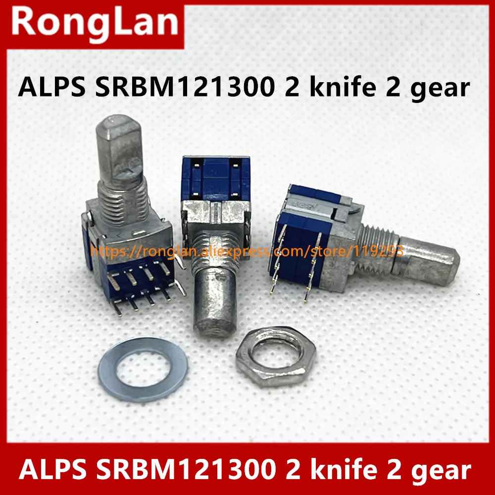 

[SA]Original ALPS Alps SRBM121300 2 stall rotary switch band switch signal switch--10PCS/LOT