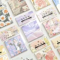 ice yoyo 60 sheets vintage series collage journal source material paper kawaii diary album diy scrapbooking stationery supplies