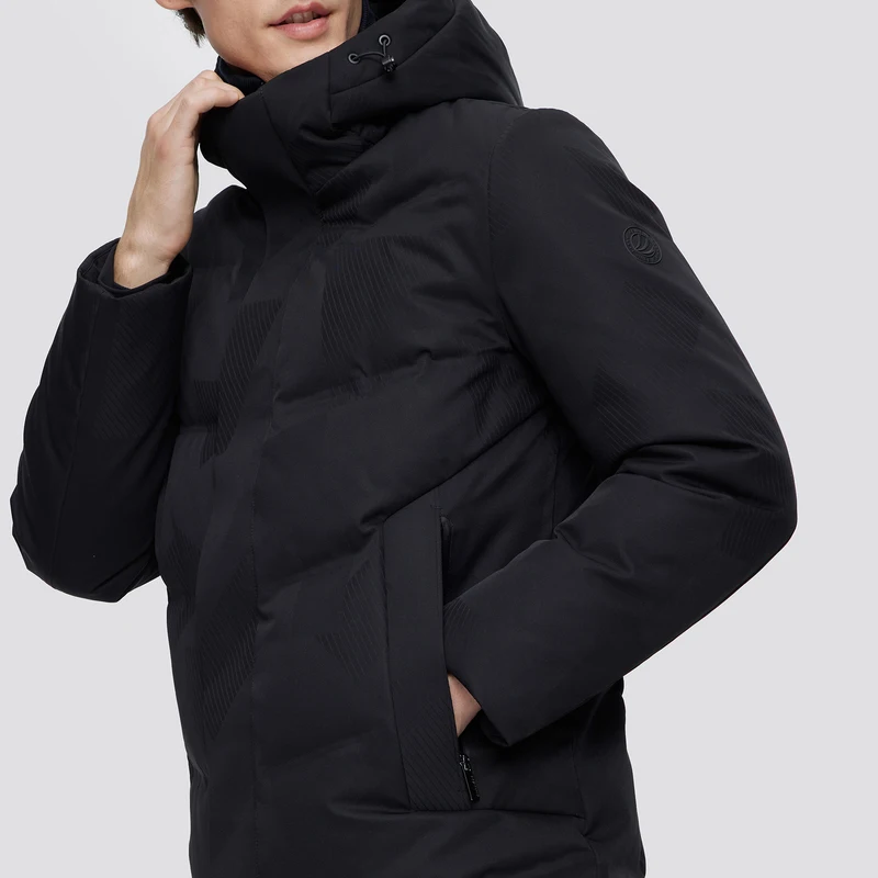 Зимняя пуховая куртка для мужчин BOSIDENG с капюшоном