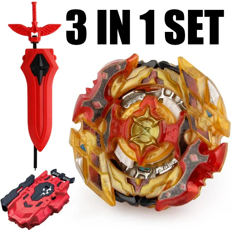 Набор для начинающих B-X TOUPIE BURST BEYBLADE Spinning Top Geist Fafnir Burst с пусковым устройством B-122 и новым пусковым устройством Sword LR (art.: 3920da41c07fa) - 3920da41c07fa