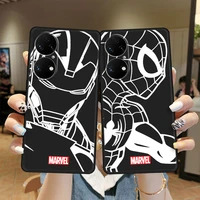 marvel iron man spiderman tpu case coque for huawei nova 5t 9 se p30 p20 pro p50 p40 lite 2021 e p smart z fashion cell phone