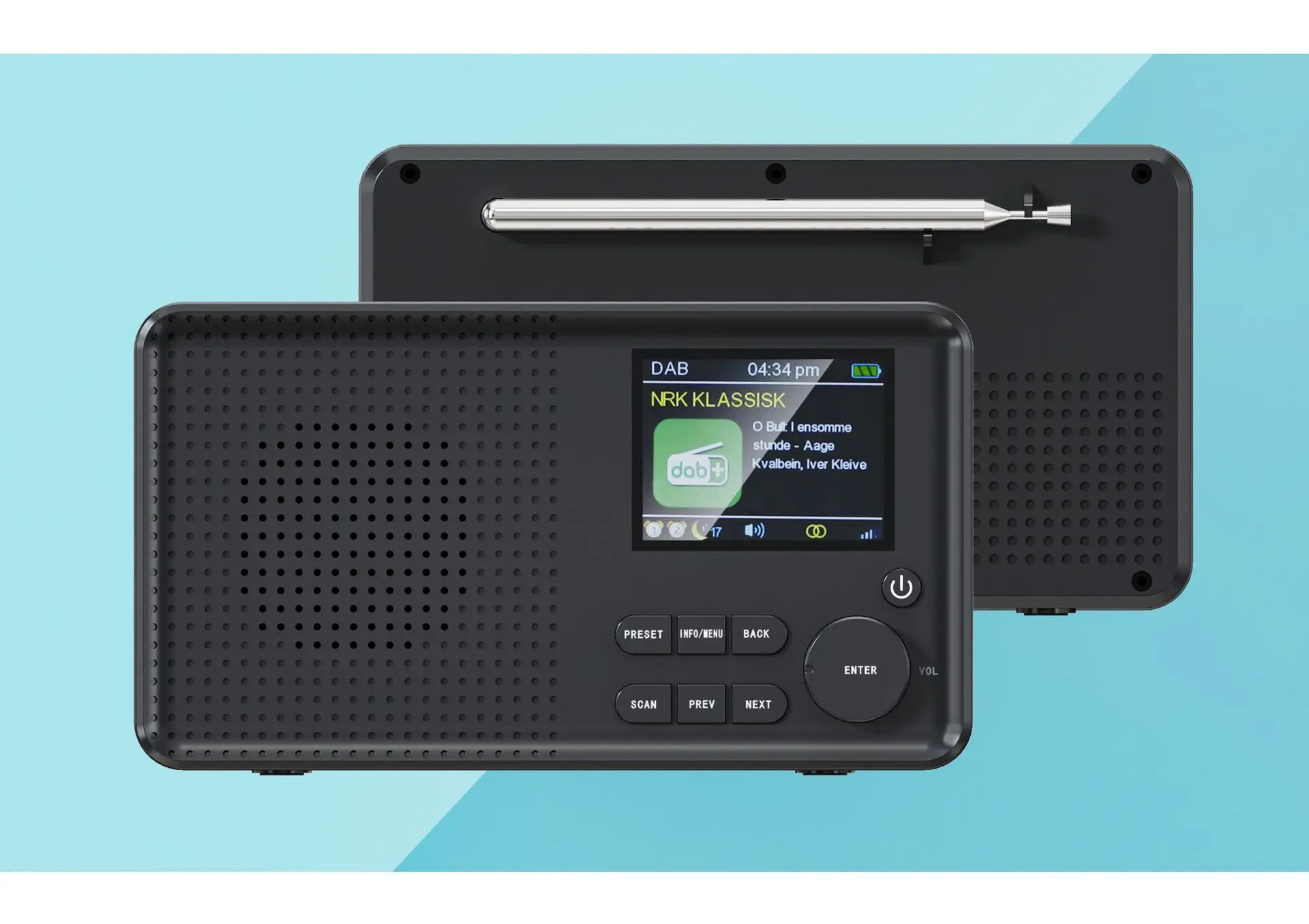 

2021 New Home Portable DAB Digital Radio DAB rdiao