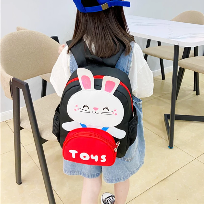 New Children Rabbit Cartoon School Bags Girls Princess Students Cute Large Fashion Backpacks for Teenagers Mochila All-match Hot