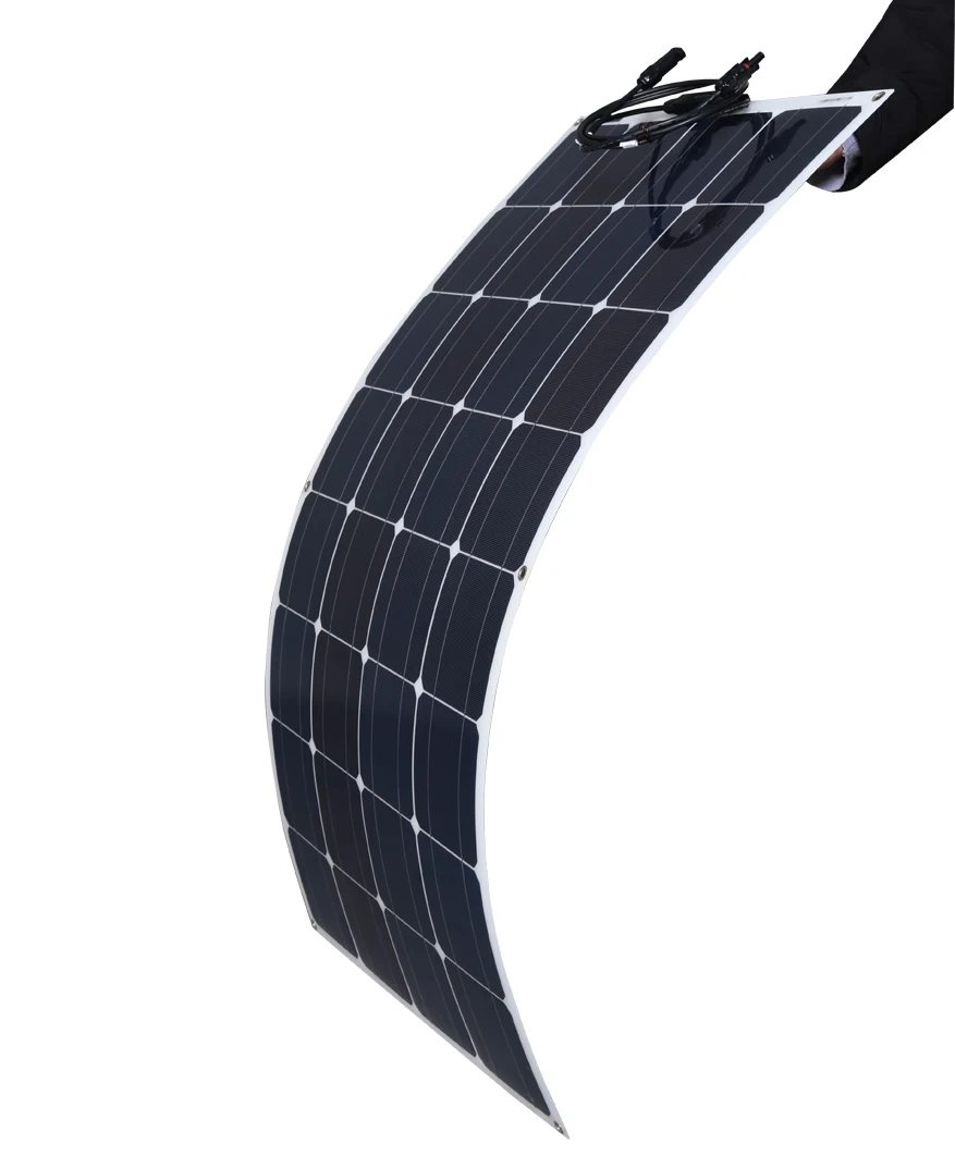 Солнечная панель 200 Вт 12 В 24 система зарядного устройства моноэлементная