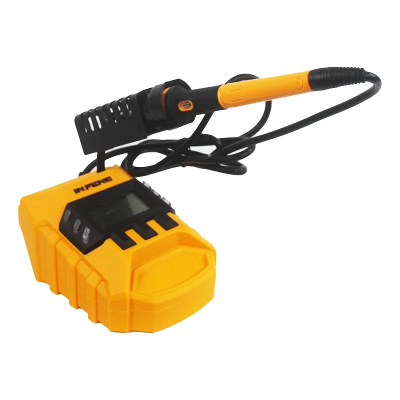Фото Паяльная станция с аккумулятором 20В, зарядкой через Type-C и USB, быстрым нагревом и беспроводным паяльником №4
