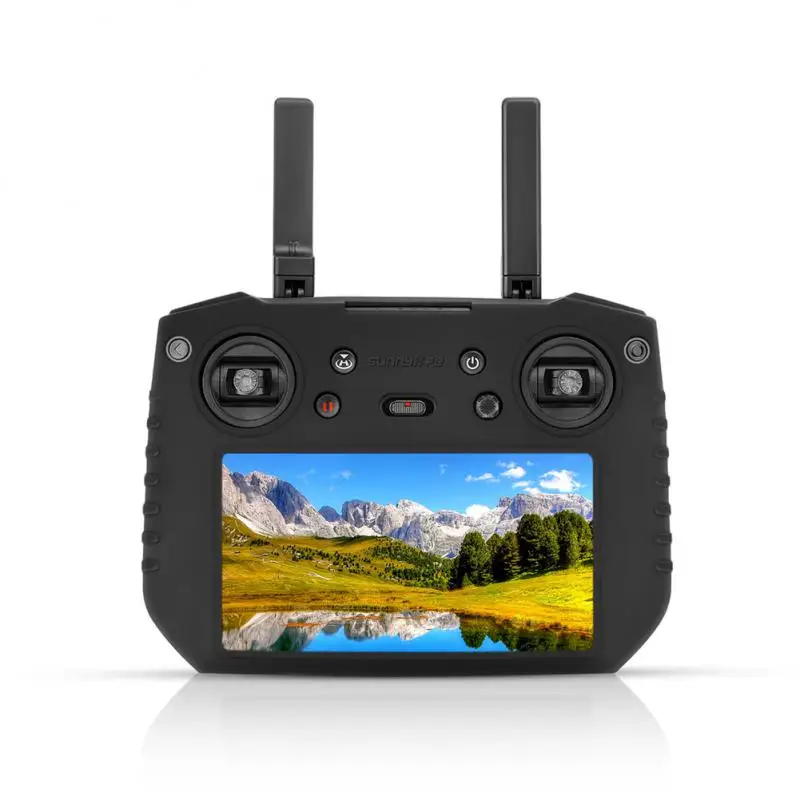 

Anti-drop Protective Cover For Dji Rc Pro Uav Protective Case Dust-proof Anti-scratch Remote Control Cover Uav Accessories Black