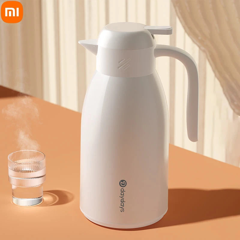 

Xiaomi Thermal Bottle for Coffee Household 48h Long Term Insulation Thermos Kettle Vacuum Flasks Leakproof Thermal Water Bottle