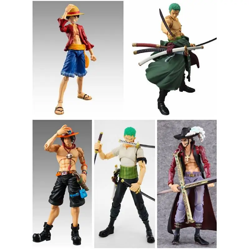 

Anime One Piece Luffy Doll Movable 18cm Pvc Action Figure Toy Zoro Ace Hawkeye Action Figur Anime Figur Toy For Girls Model Gift