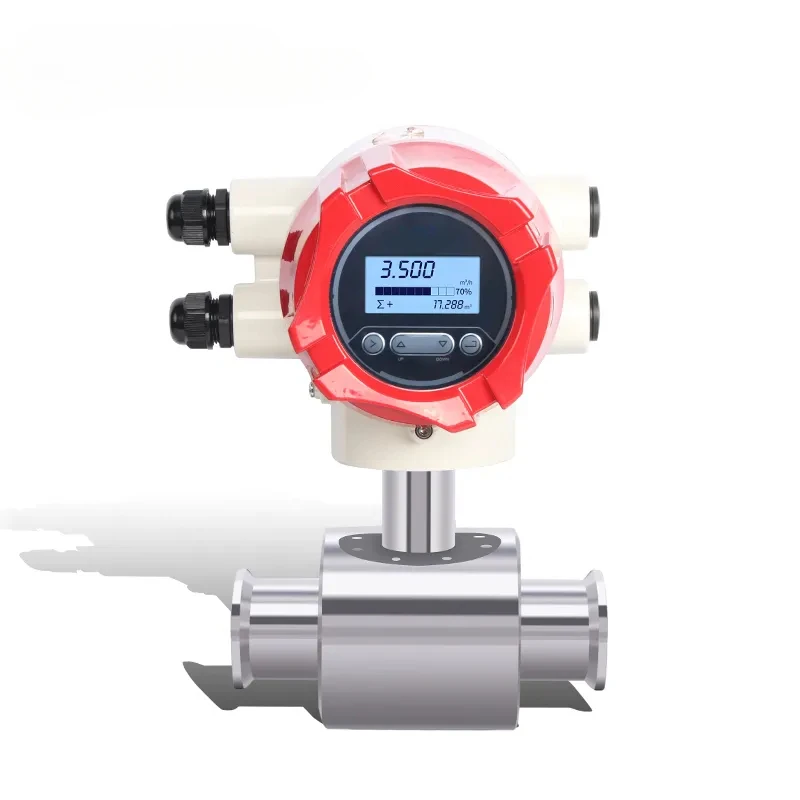 Хорошее качество выход 4-20 мА аналоговый цифровой расходомер воды rs485 топлива dn 25
