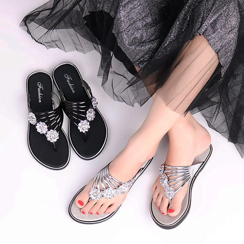 shoes for women Ladies slippers summer sandals new flat-bottomed women's shoes light and casual flip-flops