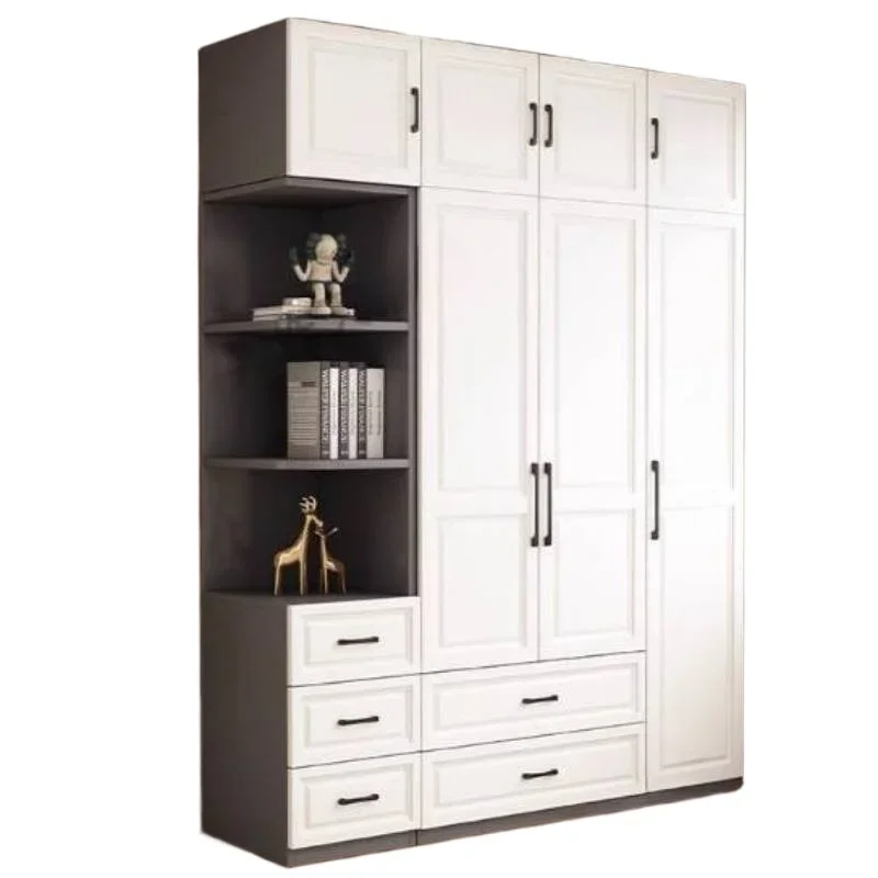 Роскошные шкафы в скандинавском стиле деревянные модульные для хранения вещей