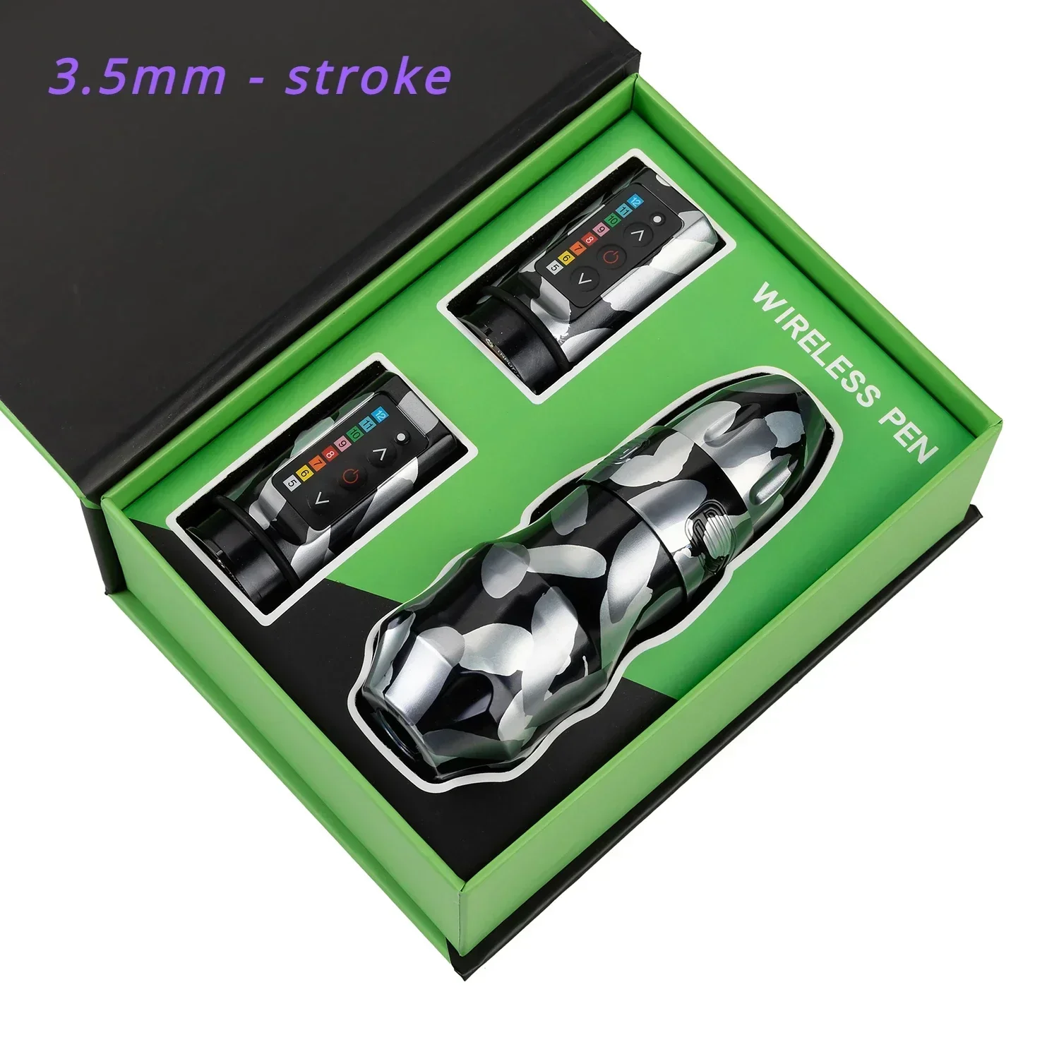 Комплект беспроводной тату-машины мощный двигатель без сердечника заряжаемая