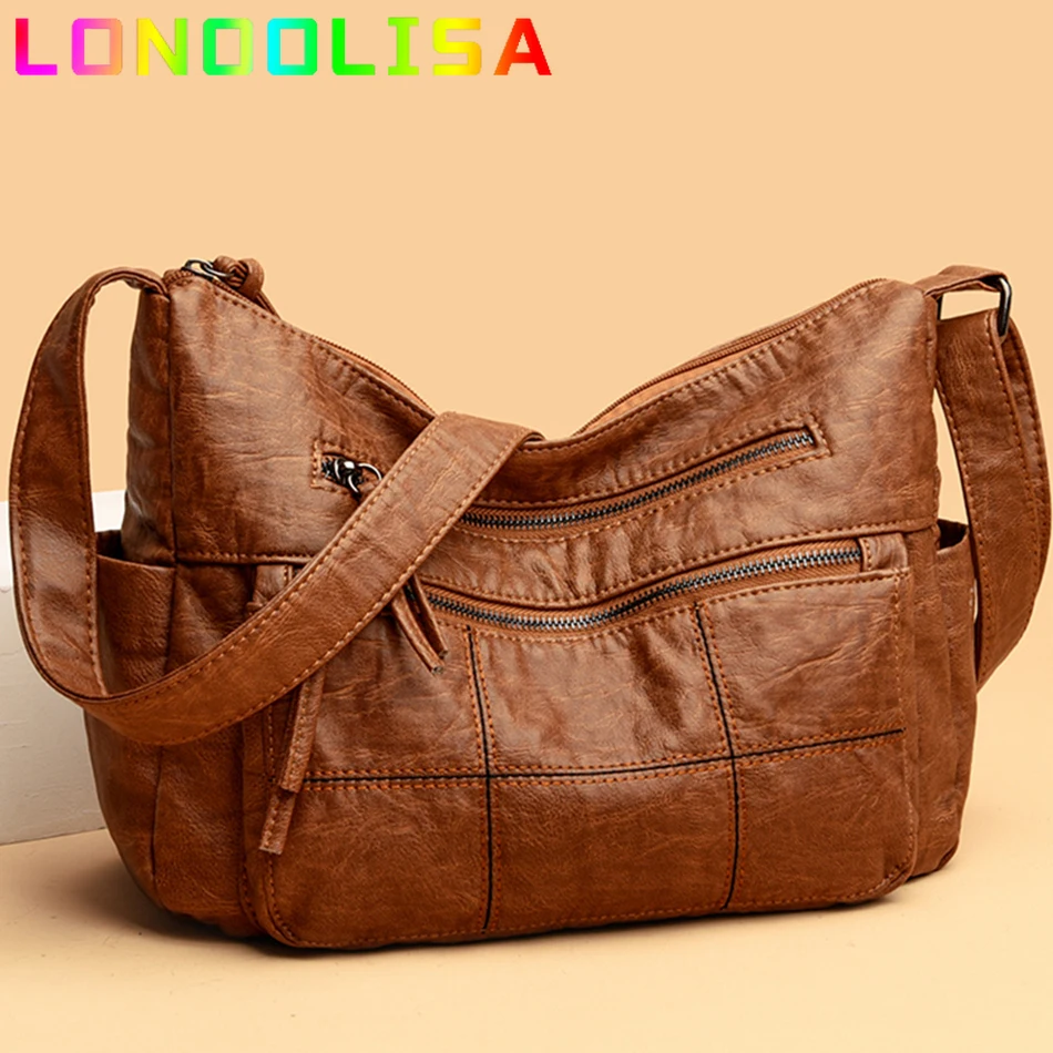 

High Quality Leather Luxury Handbags Women Bags Designer Shoulder Crossbody Bags for Female 2022 New Bolsa Feminina Sac A Main