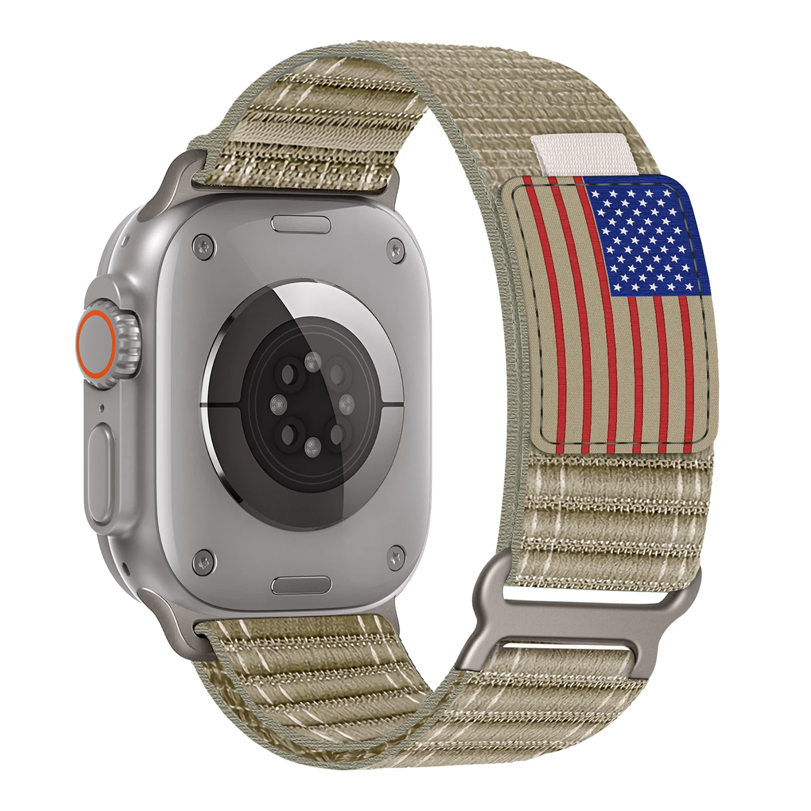 Ремни с петлей Trail для Apple Watch Band 44 мм 46 40 45 49 42 41 Нейлоновый спортивный браслет iWatch