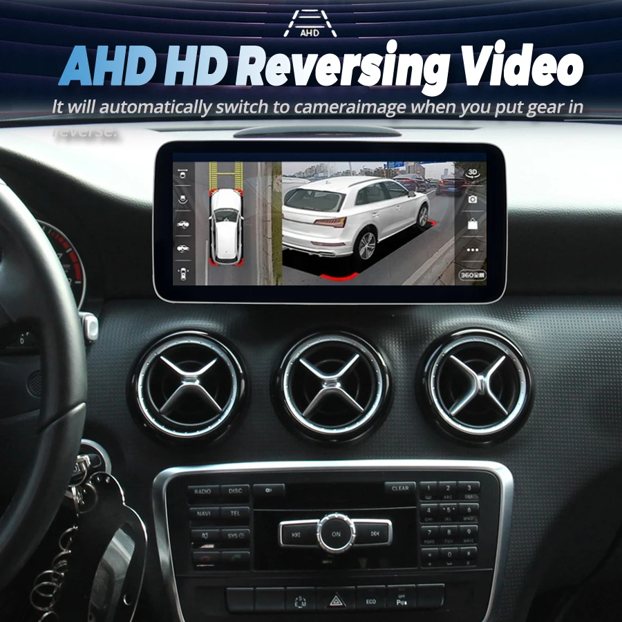 Автомобильный радиоприемник для Mercedes Benz A CLA GLA Class W176 C117 X117 X156 2012-2018 10 25 дюйма