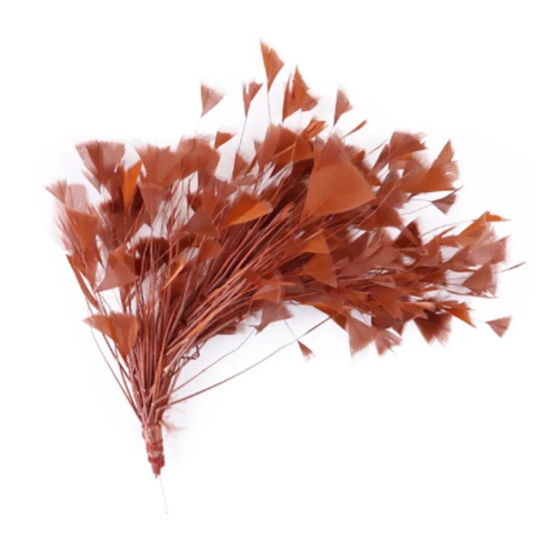

High Quality Turkey Feathers Flower 25-30 CM/10-12 Inches Decoration for Home Party Headdress Accessories Crafts Plume Wholesale