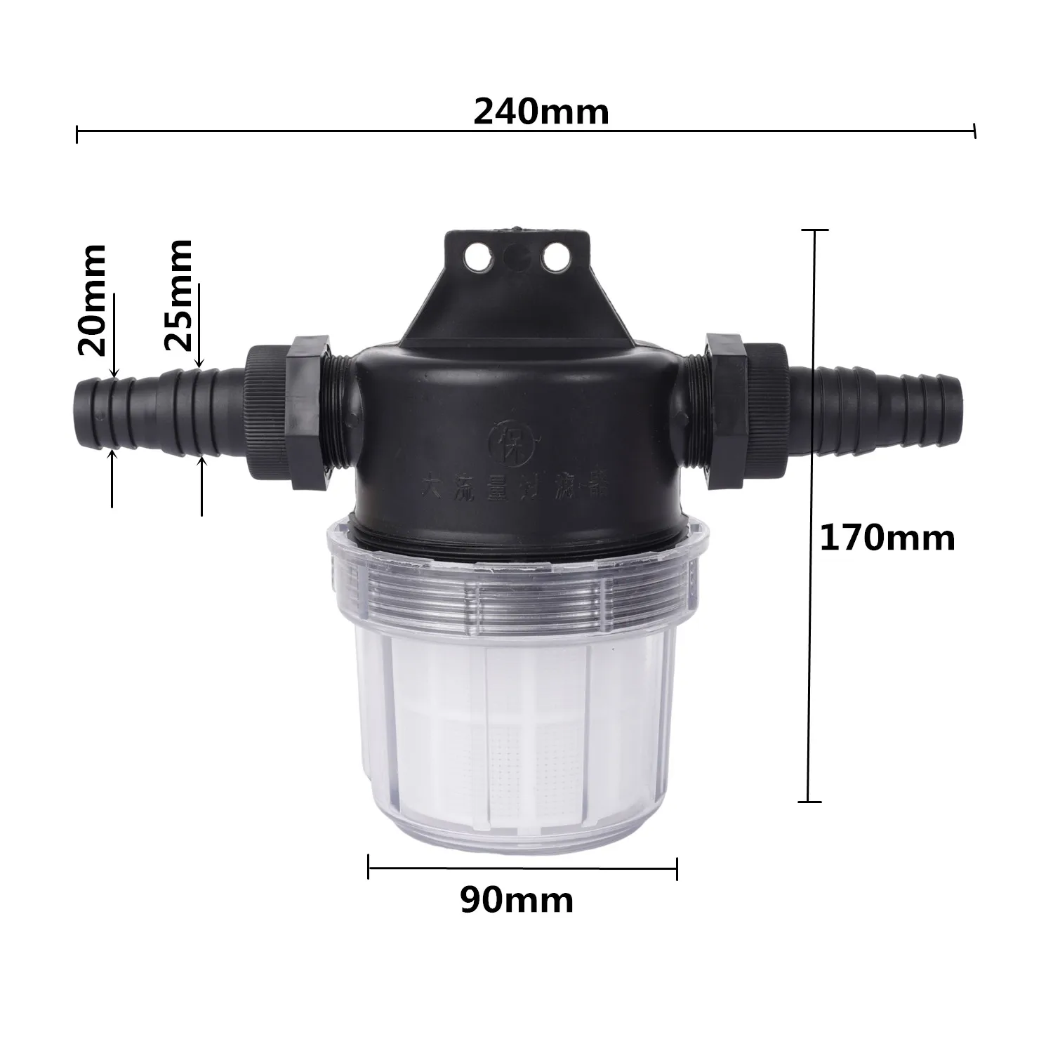 

Фильтр большой поток Adhere To Fly 40 меш пластик 20/25 мм