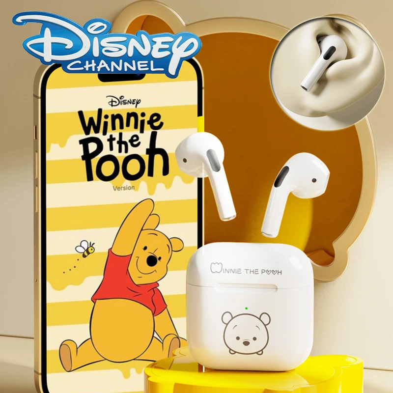 Новая беспроводная Bluetooth-гарнитура Disney Микки Маус мультяшная Милая