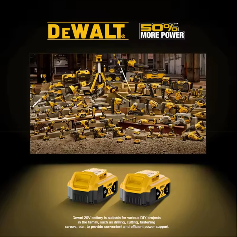 Фото Аккумуляторный ударный гайковерт DEWALT DCF922 20В, бесщеточный, 610 Нм, с большим крутящим моментом, 18В, с регулируемой скоростью, электроинструмент №3