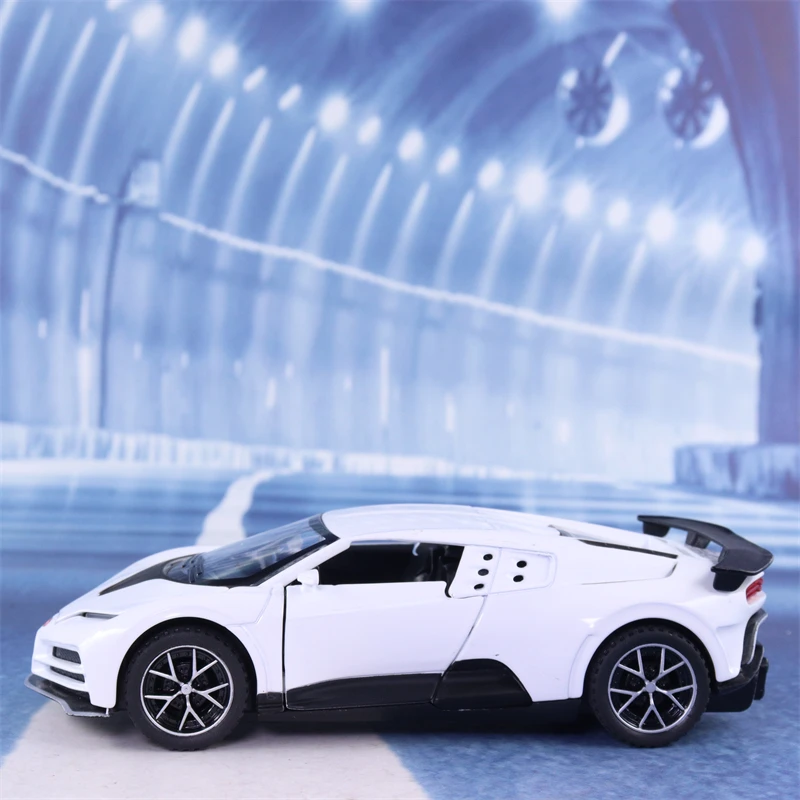 Модель спортивного автомобиля Bugatti Centodieci 1:32 из металлического сплава | Игрушки и