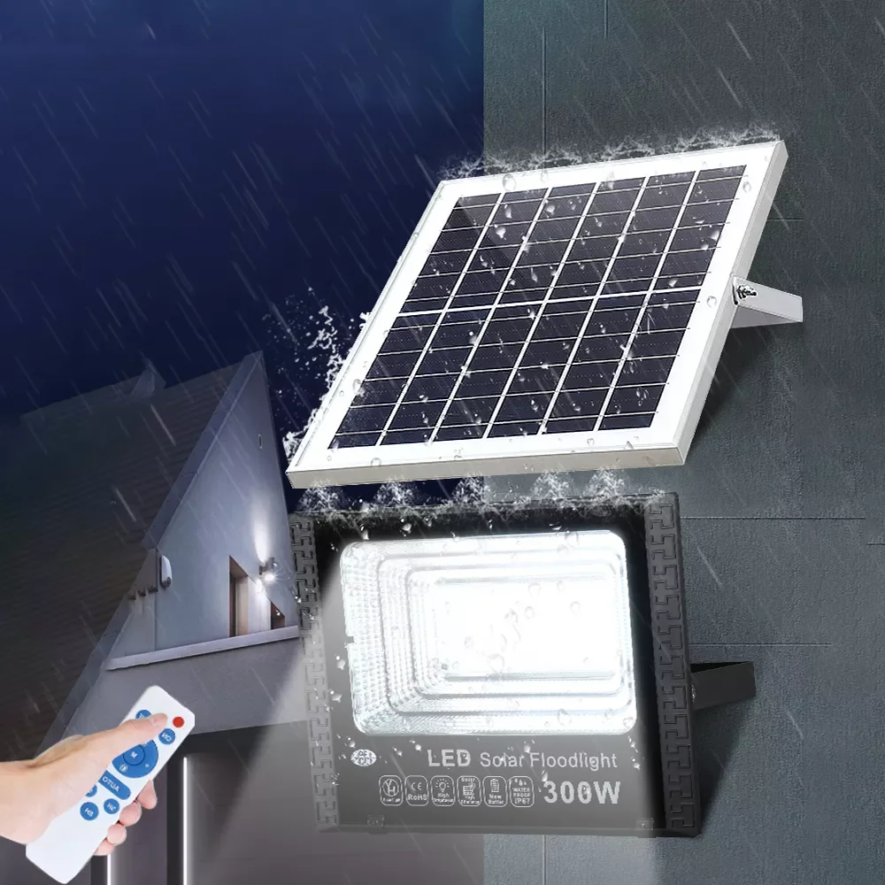 Spotlight Outdoor Flood Light LED Solar Reflector 228LED Solar Lights Waterproof Wall Lamp Garden Street Lamp Projector