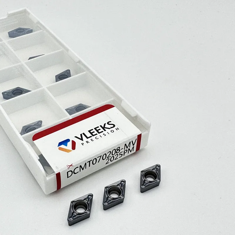 

DCMT070208-MV Internal Turning Tool Carbide Insert High Quality Lathe Tool CNC Steel Processing Turning Insert