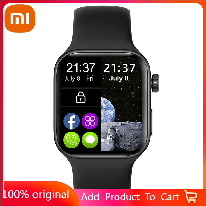 

Xiaomi Smart Watch Man Women Series 7 Bluetooth Call 44mm Blood Pressure Monitor Smartwatch Clock For Android Xiaomi IOS Phone