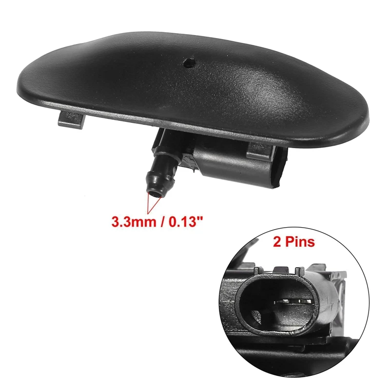 Форсунка омывателя лобового стекла правой стороны 4G0955988A для-A6 C7 Allroad S6 Rs6 2011-2018 с