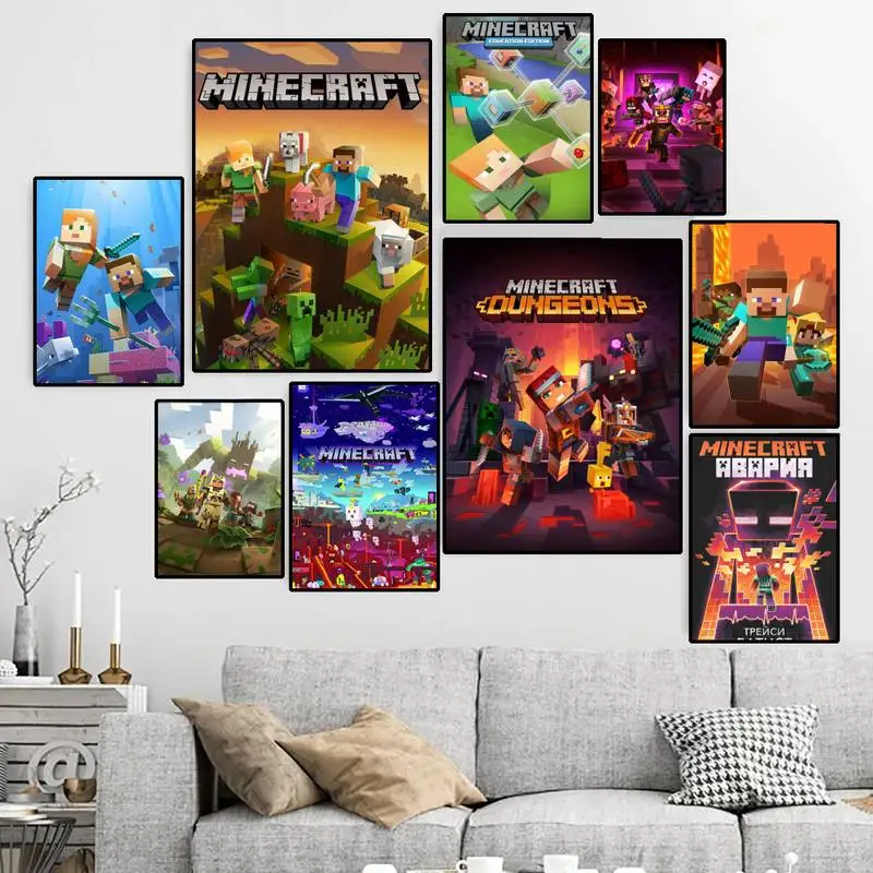 

Game Mine C-Crafts POSTER Canvas HD Print Personalized Wall Art Custom Painting