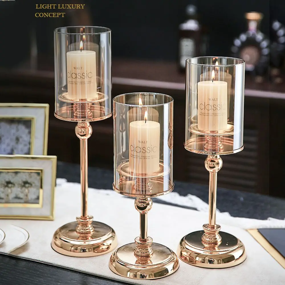 

Craft Party Supplies Romantic Dinner Romantic Dream Candlestick Candle Holder Tea Light Candlestick Classic Candelabra