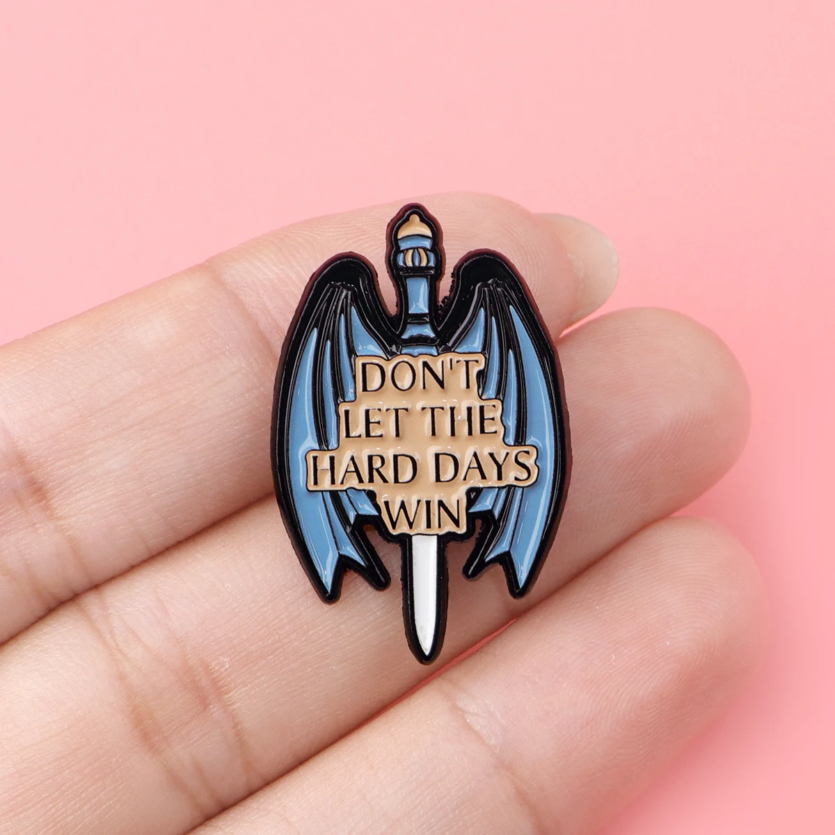 Эмалированная булавка на лацкан STAY TRASHY Значки для шляп одежды рюкзаков украшение