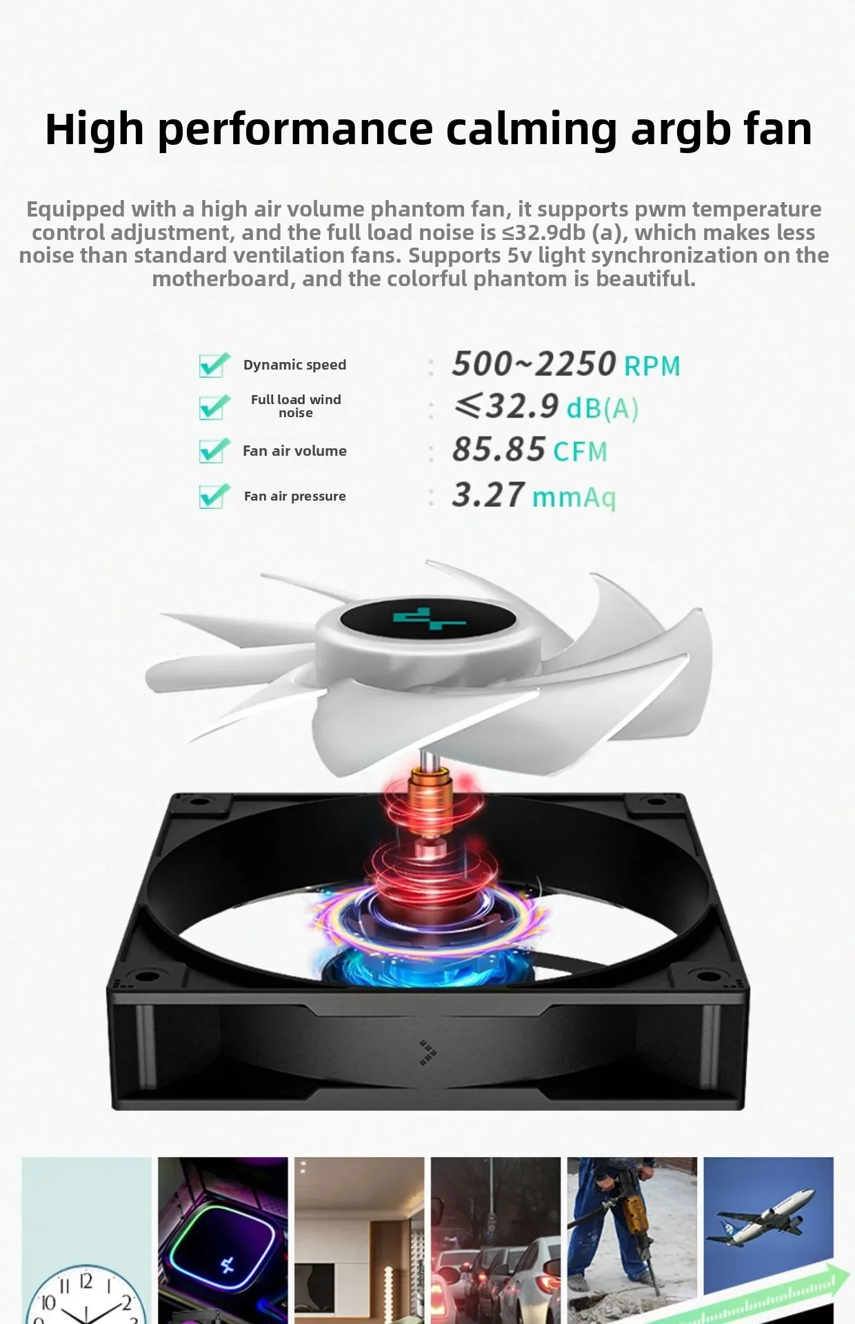 Встроенный вентилятор ARGB с водяным охлаждением Ice Element 360ARGB для установки на нескольких платформах (art.: 3920d2233bf76) - 3920d2233bf76