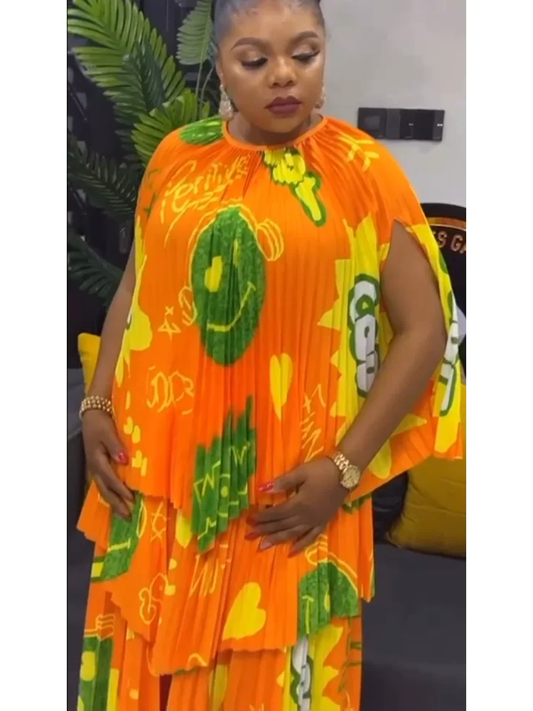 EGRM Miyake плиссированный костюм со складками модная рубашка с рукавами летучая мышь