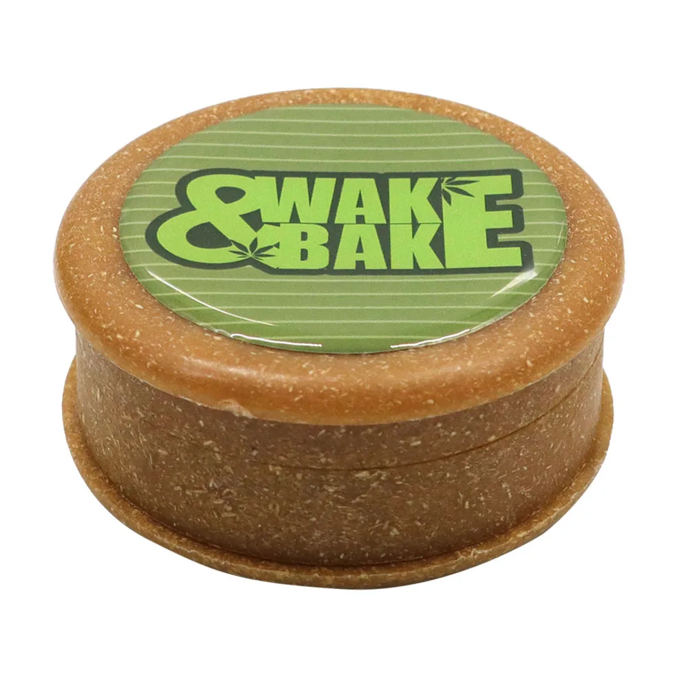 

3-layer Herb Weed Grinder 60mm Biodegradable Plastic Linen Tobacco Sheeder Portable Spice Crusher Tools Smoking Accessories