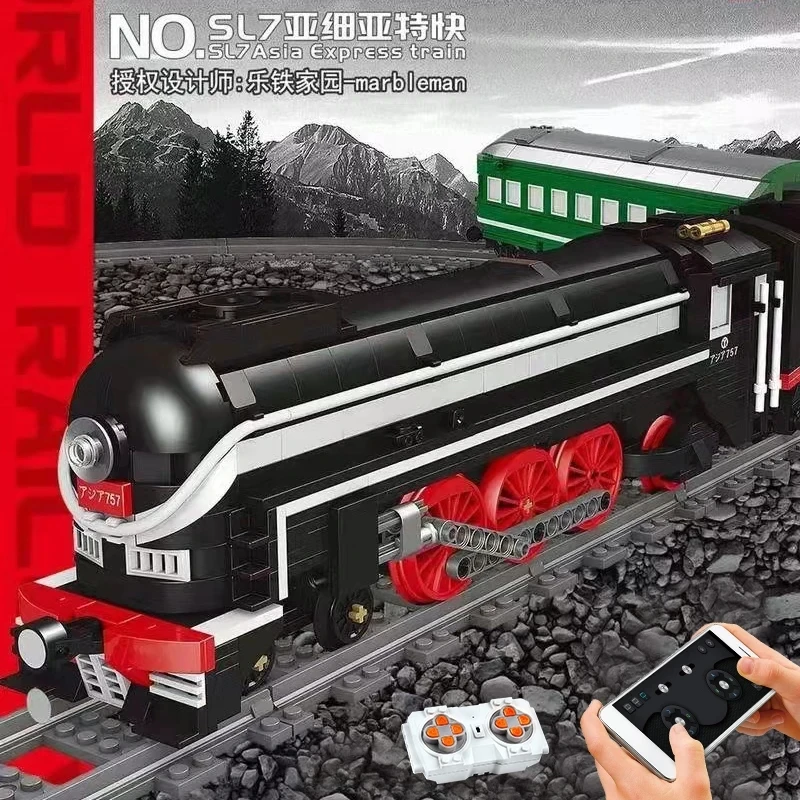 Моторизованный строительный конструктор MOULD KING 12005 MOC RC SL7 модель Азия