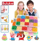 Творческий Многоцветный волшебный набор для самостоятельной сборки, бусины, игрушки, распылитель воды, набор липких бусин, развивающие игрушки ручной работы, подарки для детей