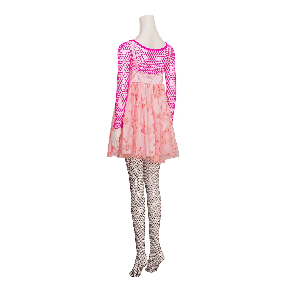 Костюм для косплея по мотивам фильма Мармелад розовое платье привлекательное