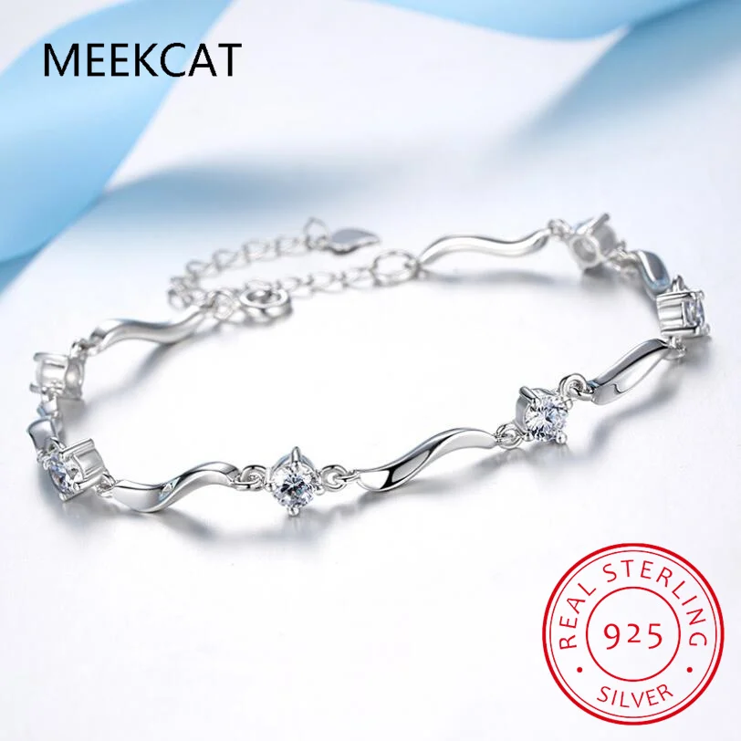 Женский браслет из серебра с четырьмя когтями