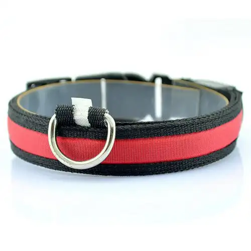 

Safety Glowing Dog Collar - Dog or Cat LED Light-up Collar