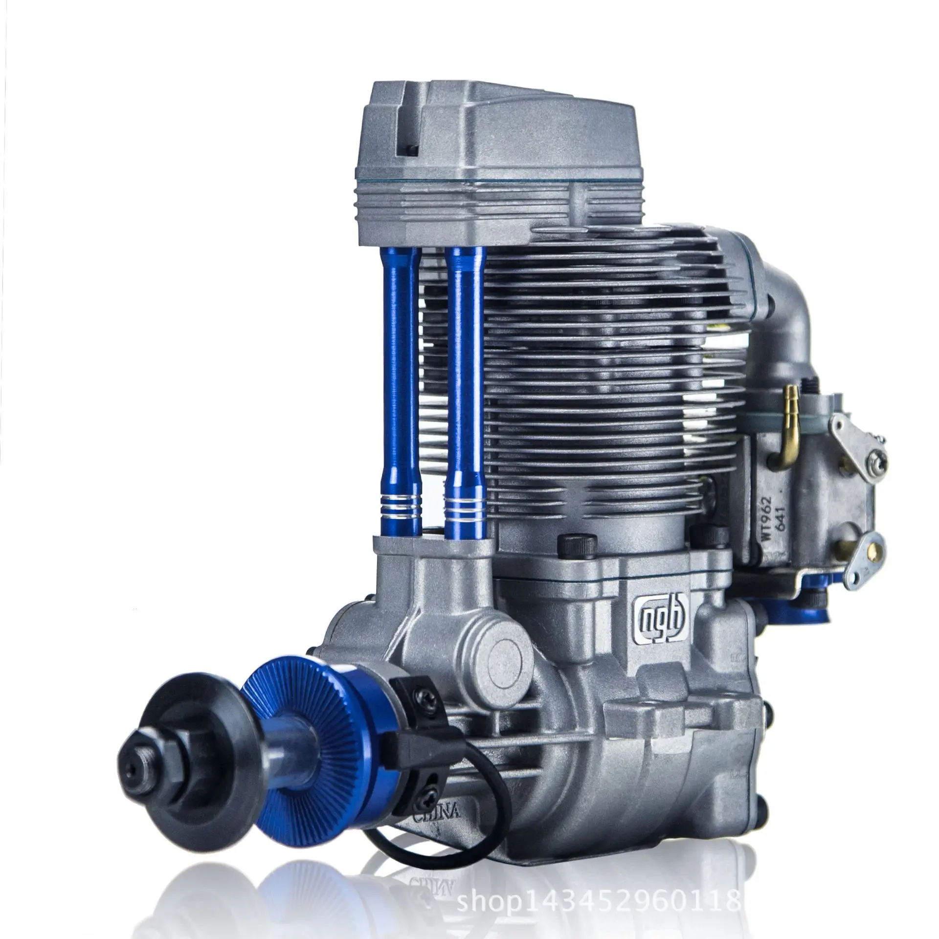 

38cc Four Stroke Engine Model GF38 Gasoline Version Single Cylinder Aircraft Engine Model Experimental Toy