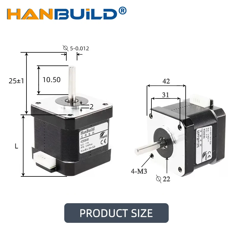 17HS4401S-FS водонепроницаемый шаговый двигатель с защитным шаговым двигателем 42 Nema17 1
