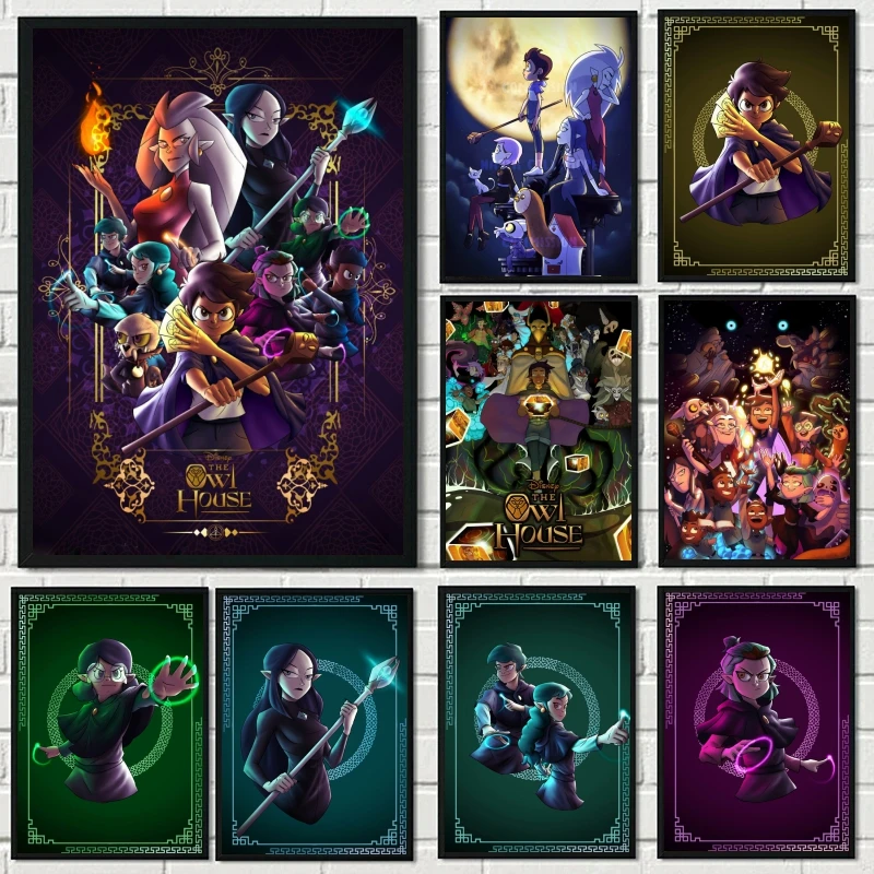 

Diamond Painting The Owl House DIY Embroidery Full Drill Square Round Cross Stitch Disney Cartoon Rhinestones Mosaic Home Decor